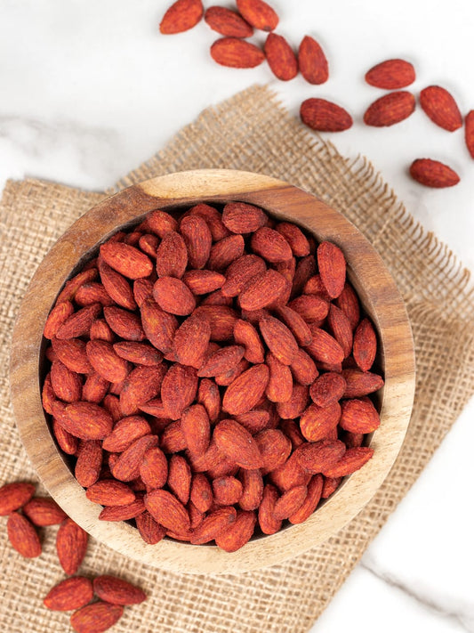 لوز مدخن بالباربكيو