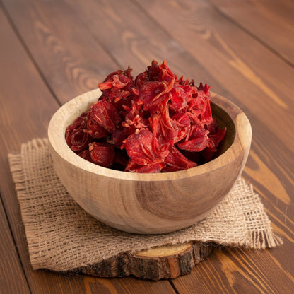 زهرة الكركديه المجففه