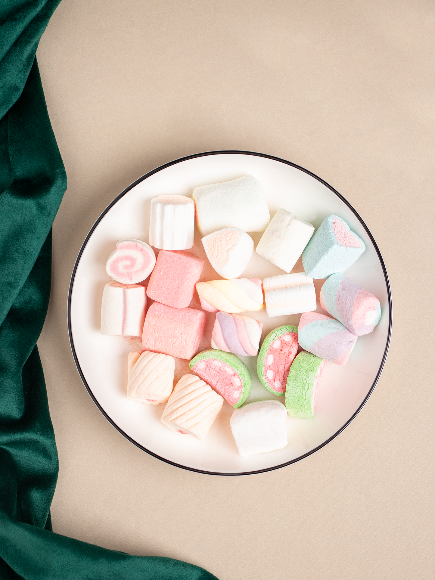 مارشميلو مجفف بالتبريد