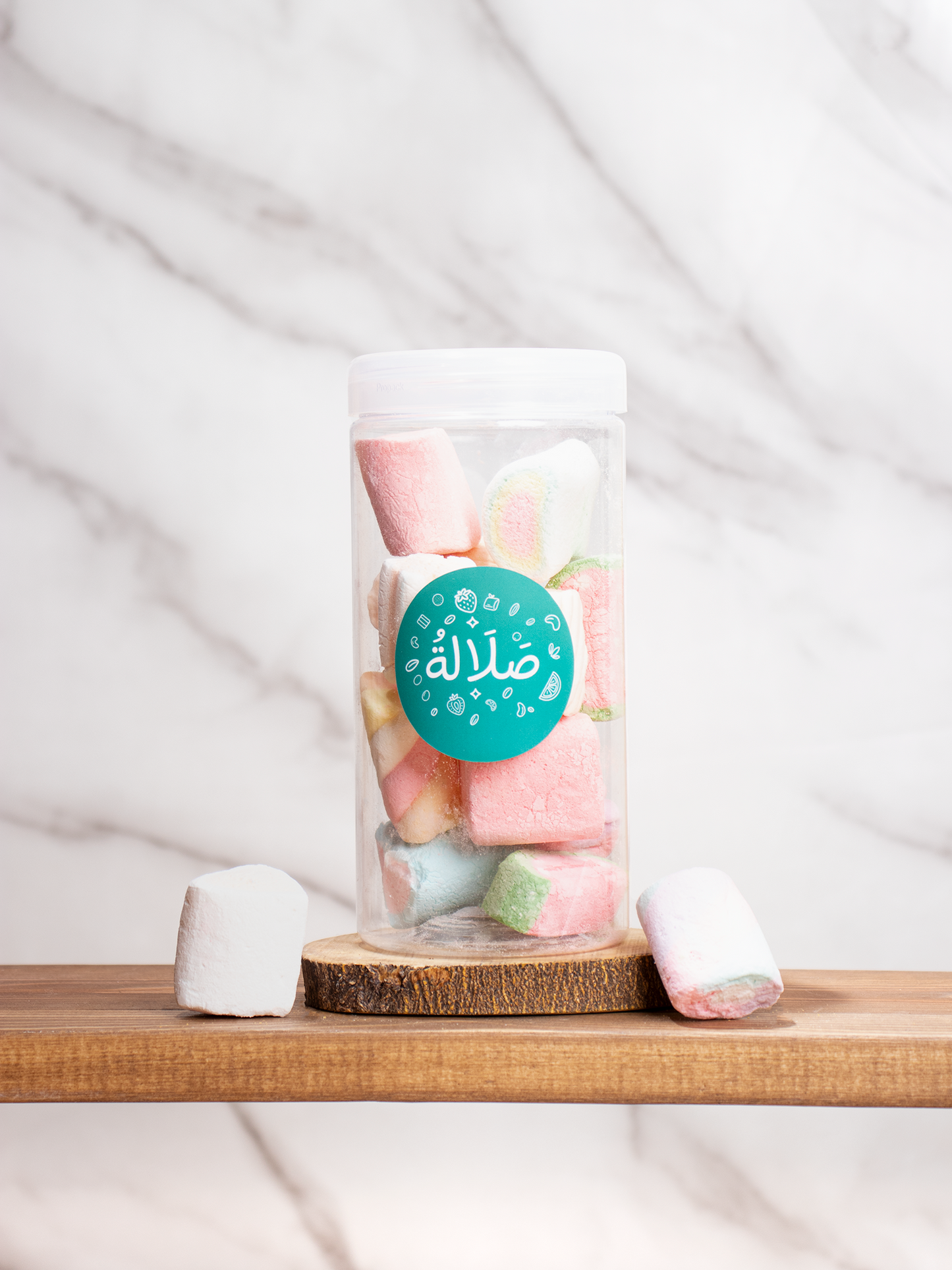 مارشميلو مجفف بالتبريد